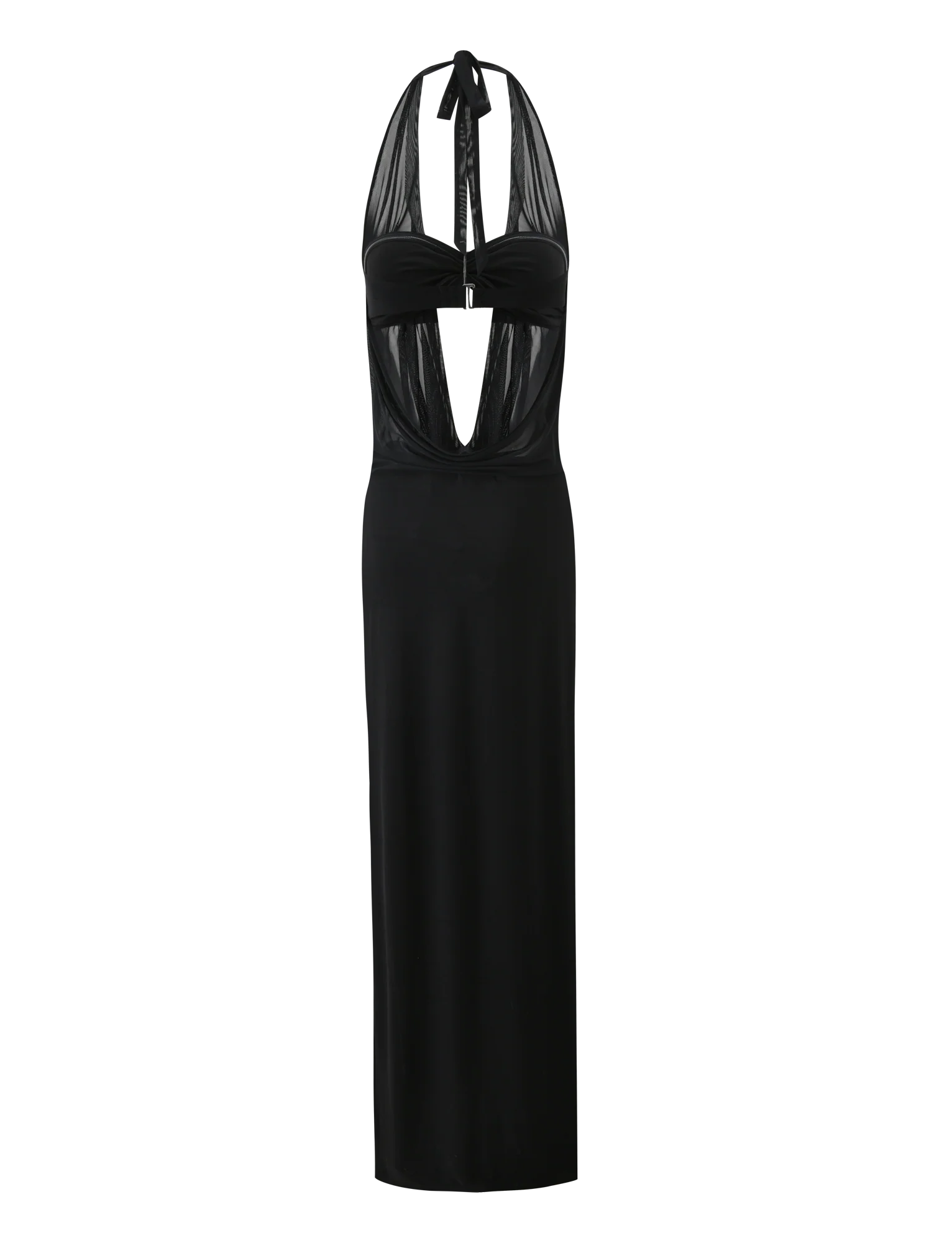 MAKENA TWO PIECE MAXI DRESS BLACK