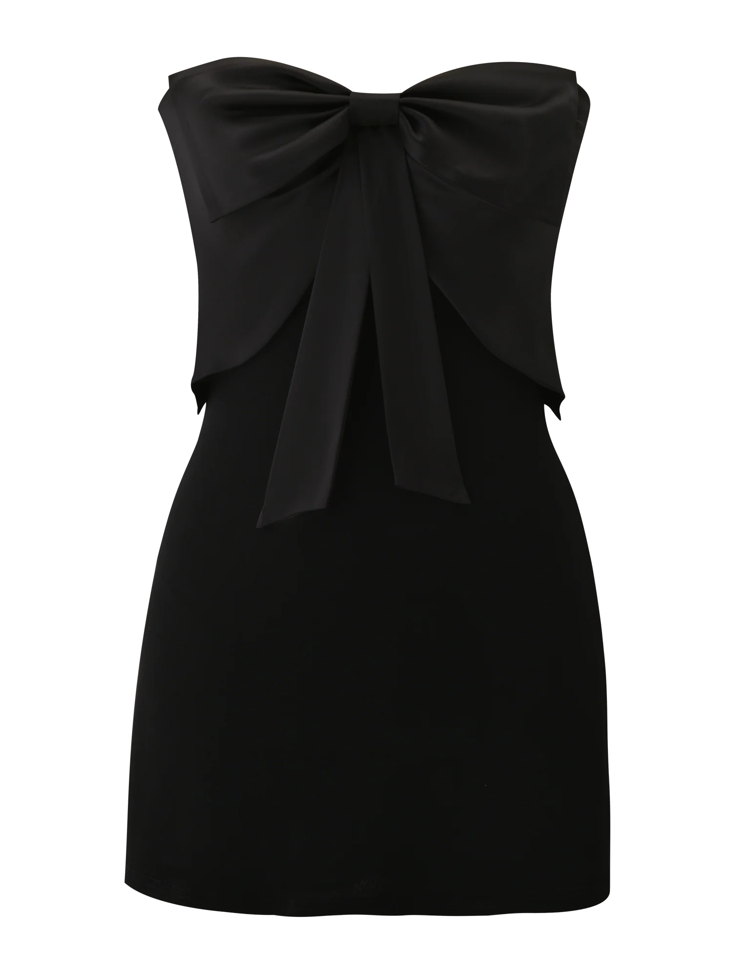 GROVE MINI DRESS BLACK