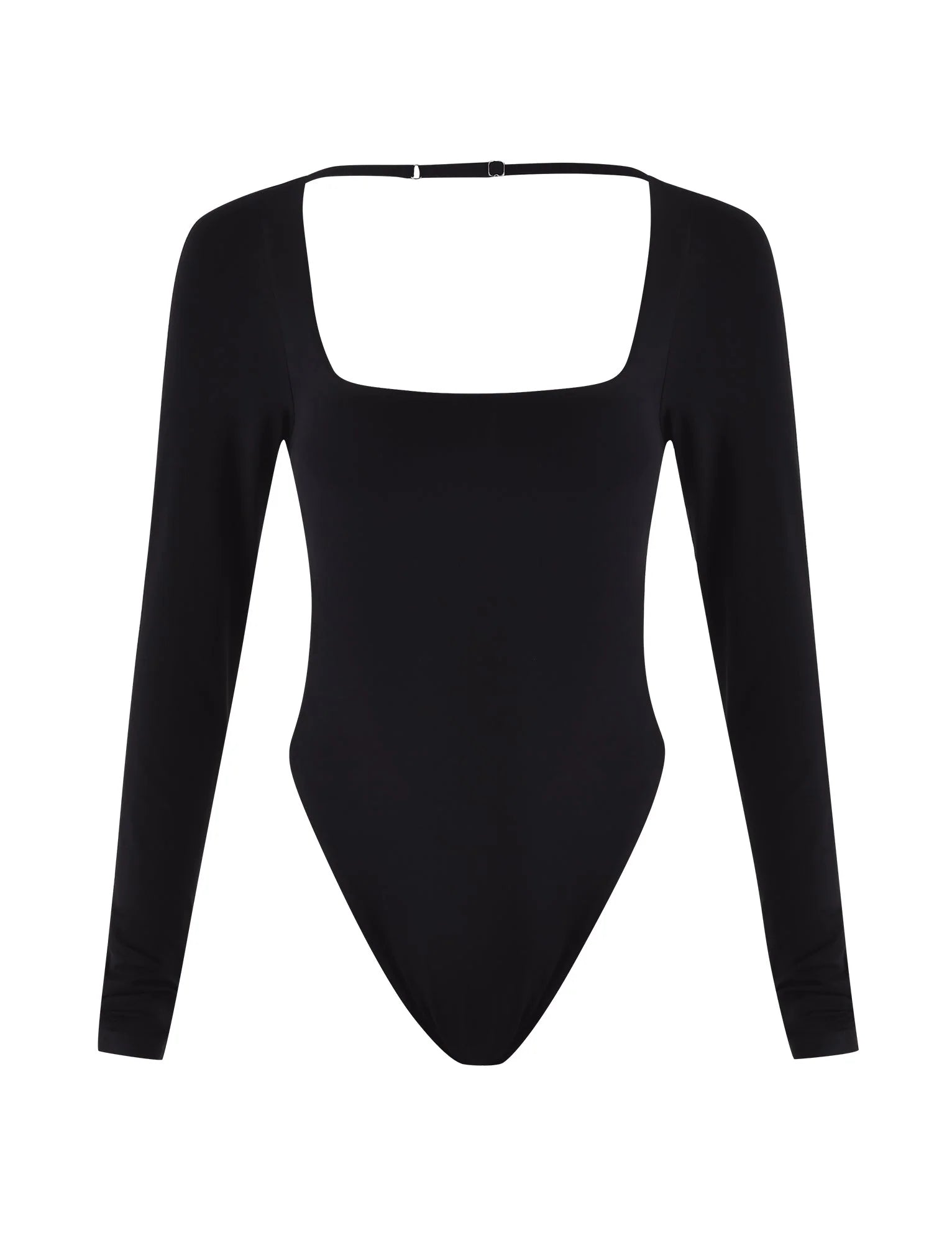 MINERVA LONG SLEEVE BODYSUIT BLACK