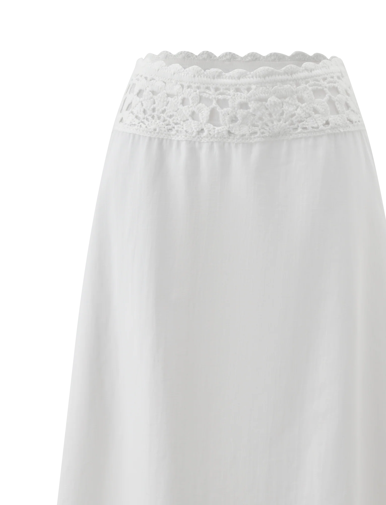 SASHA MIDI SKIRT IVORY