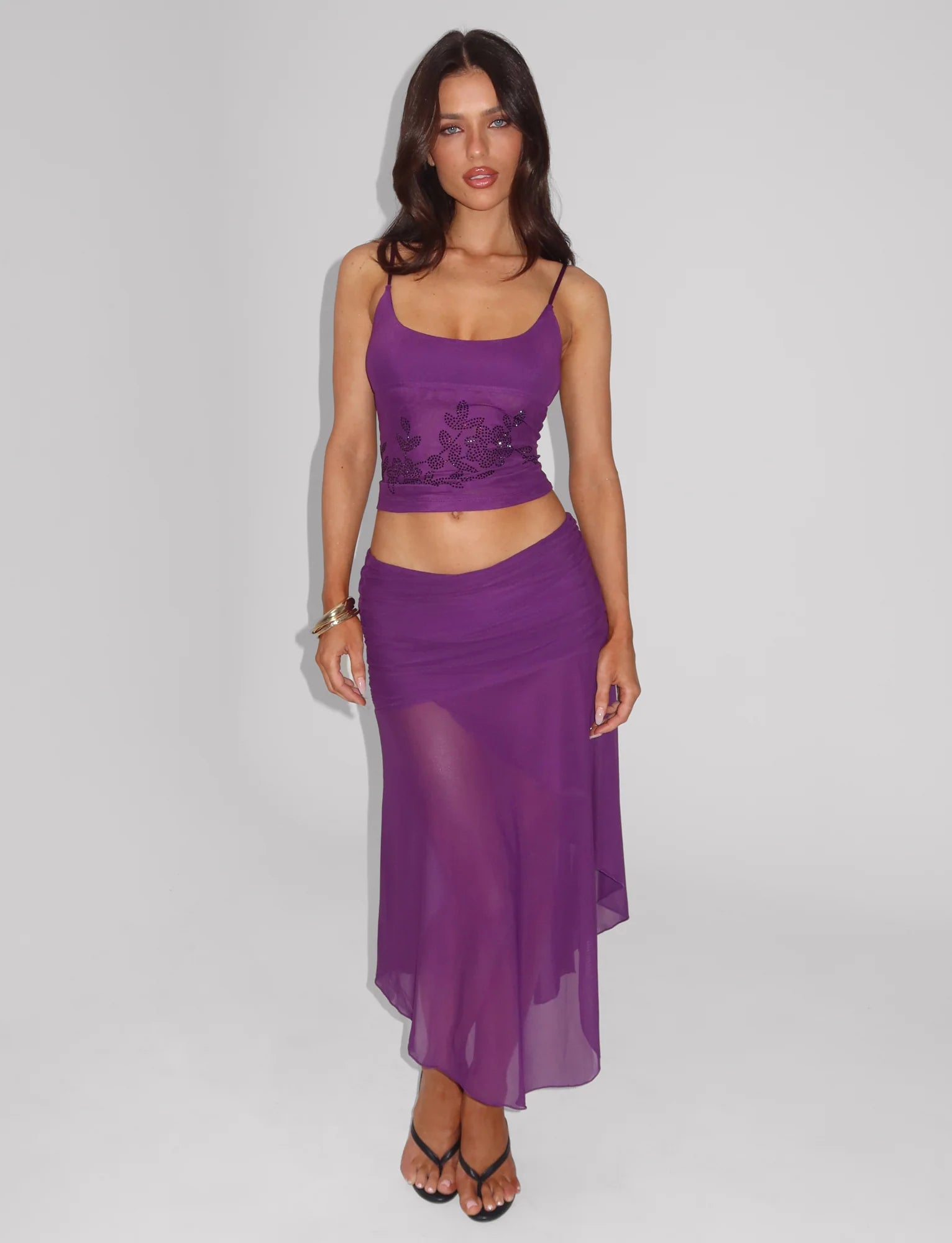 MARIANA SKIRT PURPLE