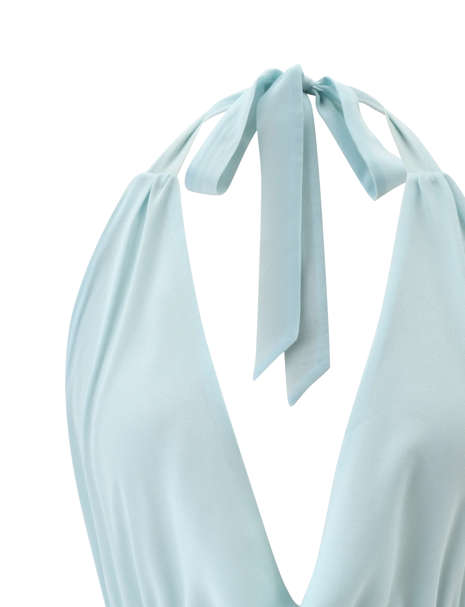 VEDA OPEN BACK COWL TOP SEAFOAM