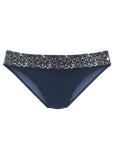 Mid Rise Bikini Bottom 5 Stripe