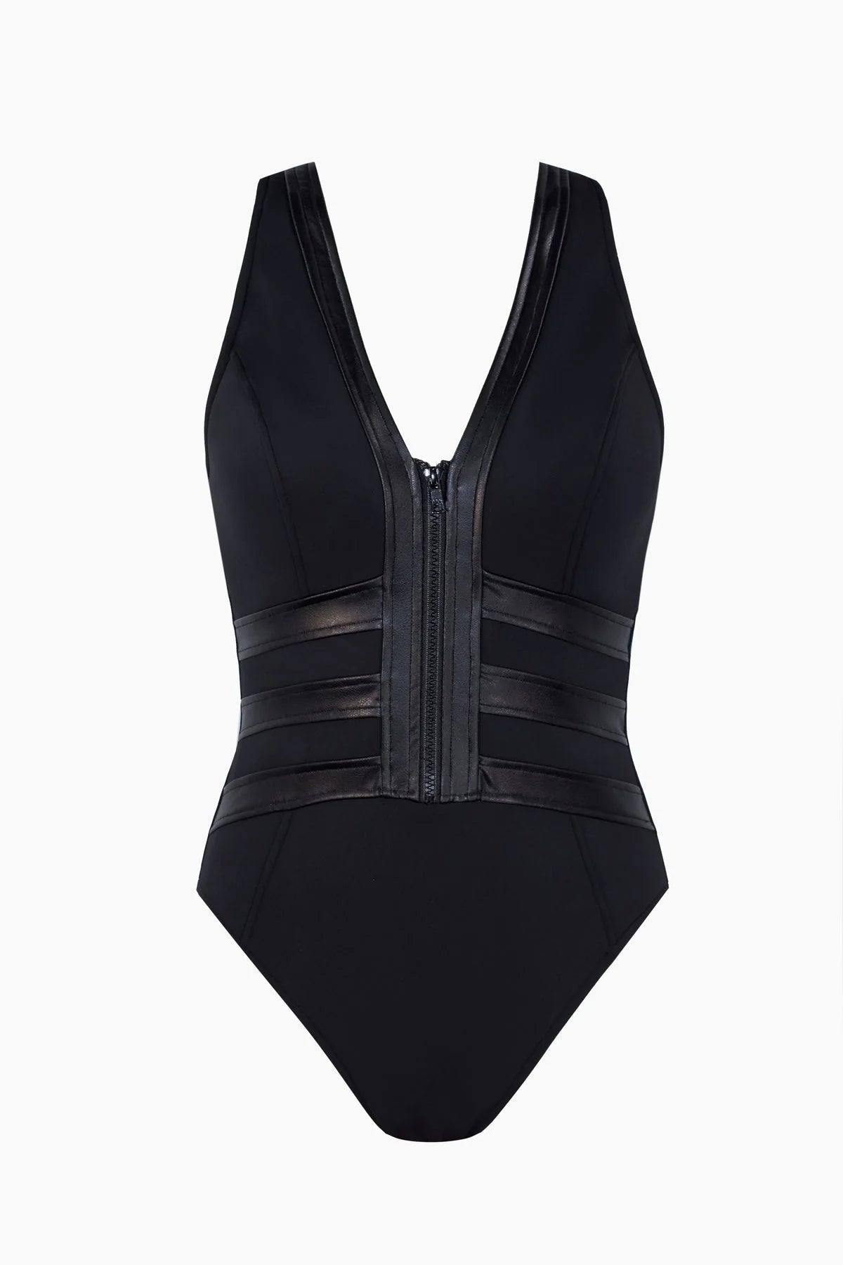 Sean One Piece in Moto Chic