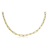 Shirin Gold Paperclip Chain Necklace