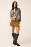 Ciera Suede Mini Skirt