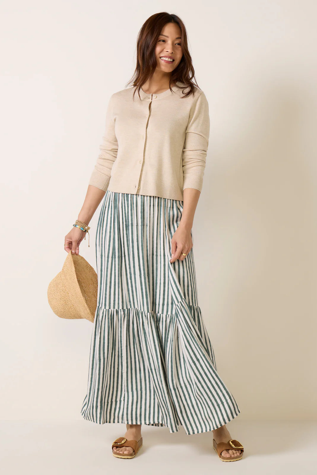 Shirred Skirt