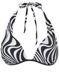 MULTIWAY MARILYN BIKINI TOP Zany Zebra