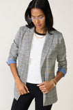 Marcia Plaid Blazer
