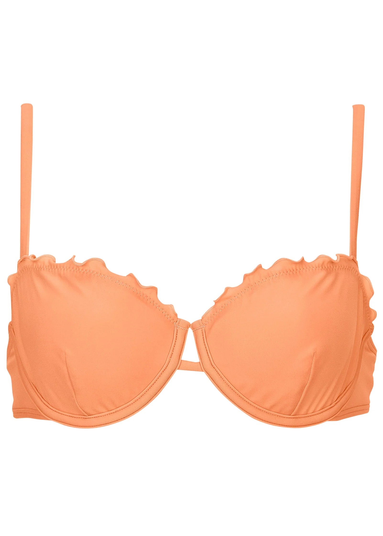 Bermuda Bikini Top Cantaloupe