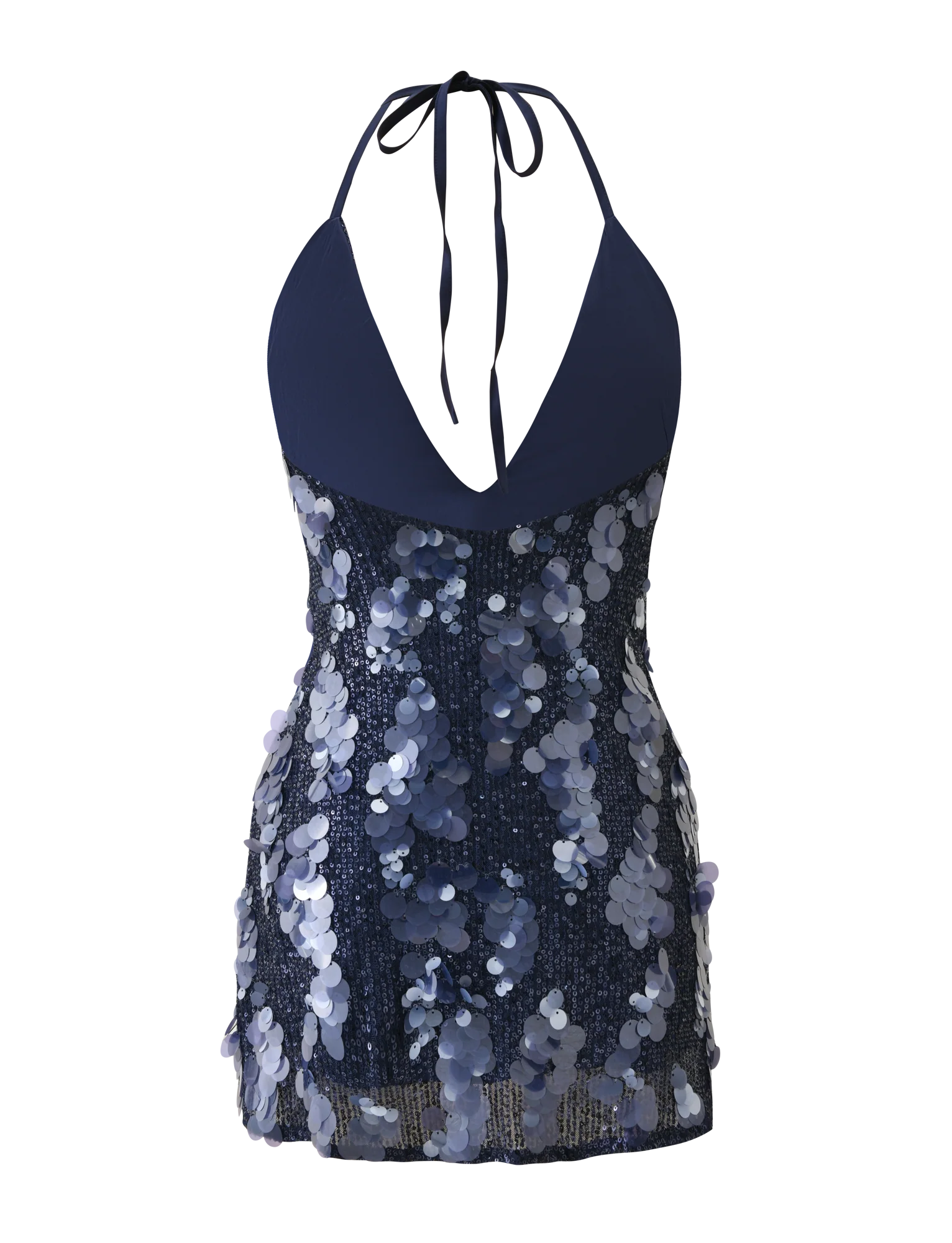 ZANA MINI DRESS NAVY SEQUIN