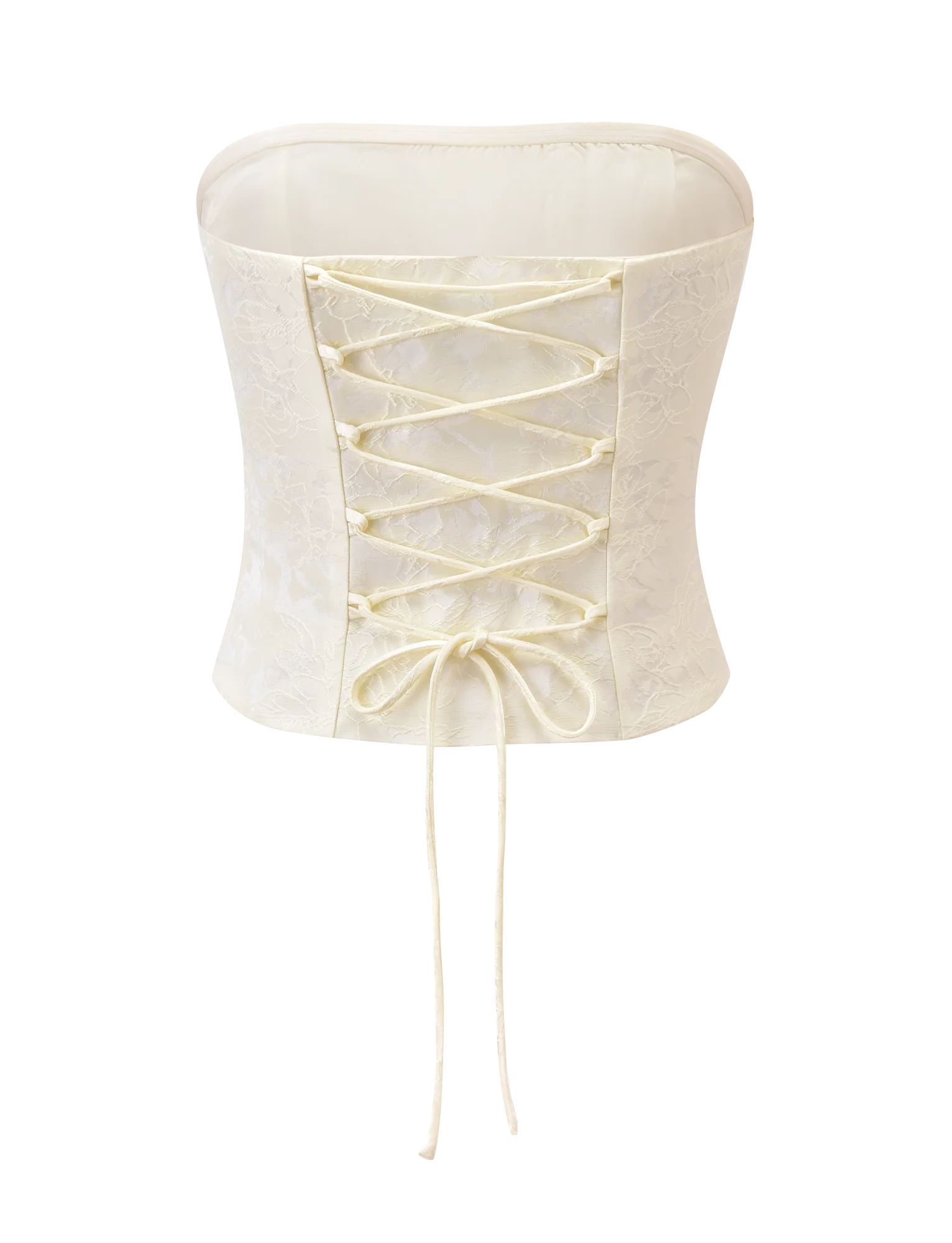 LANIA CORSET TOP CREAM