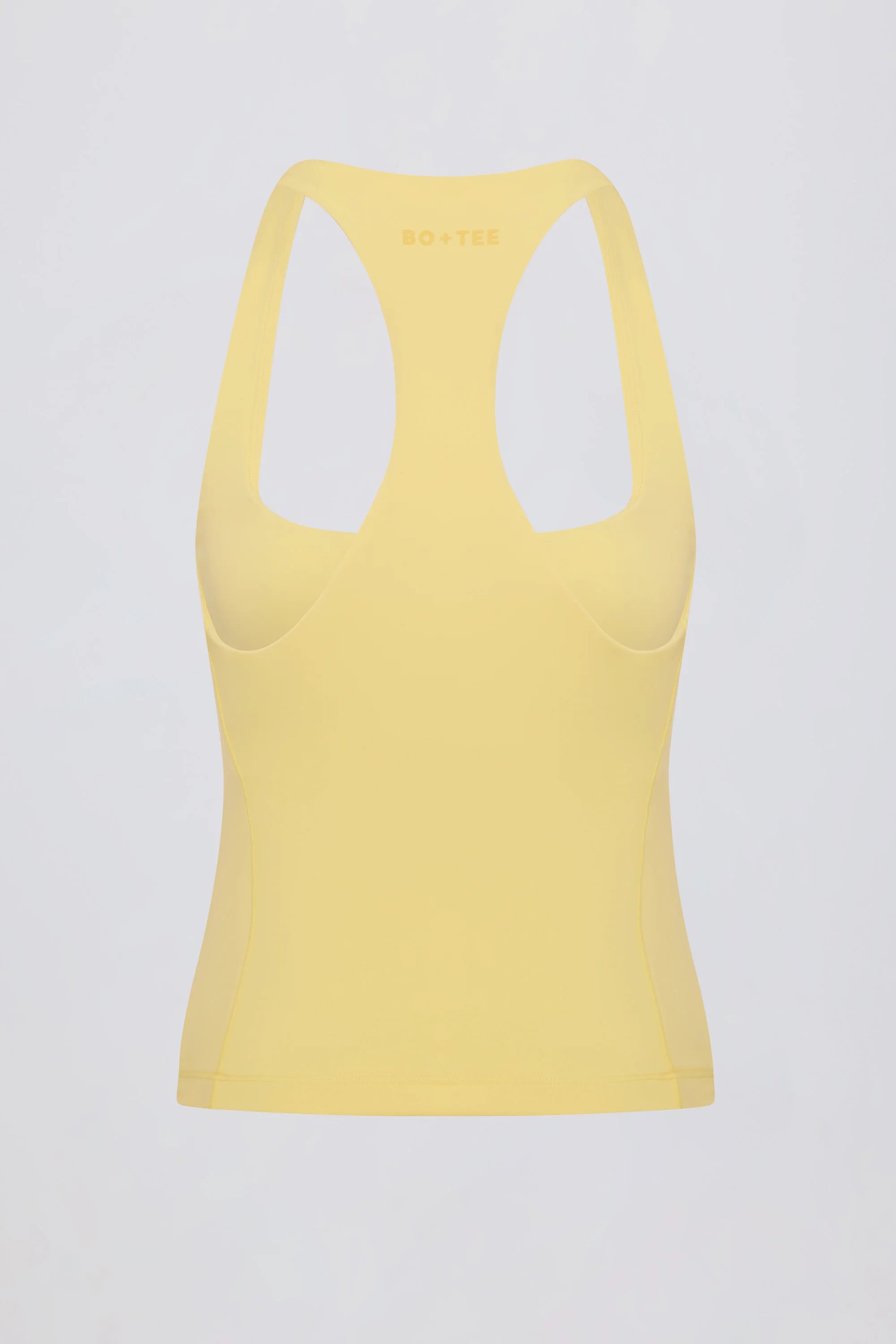 Soft Active Racerback Tank Top in Lemon