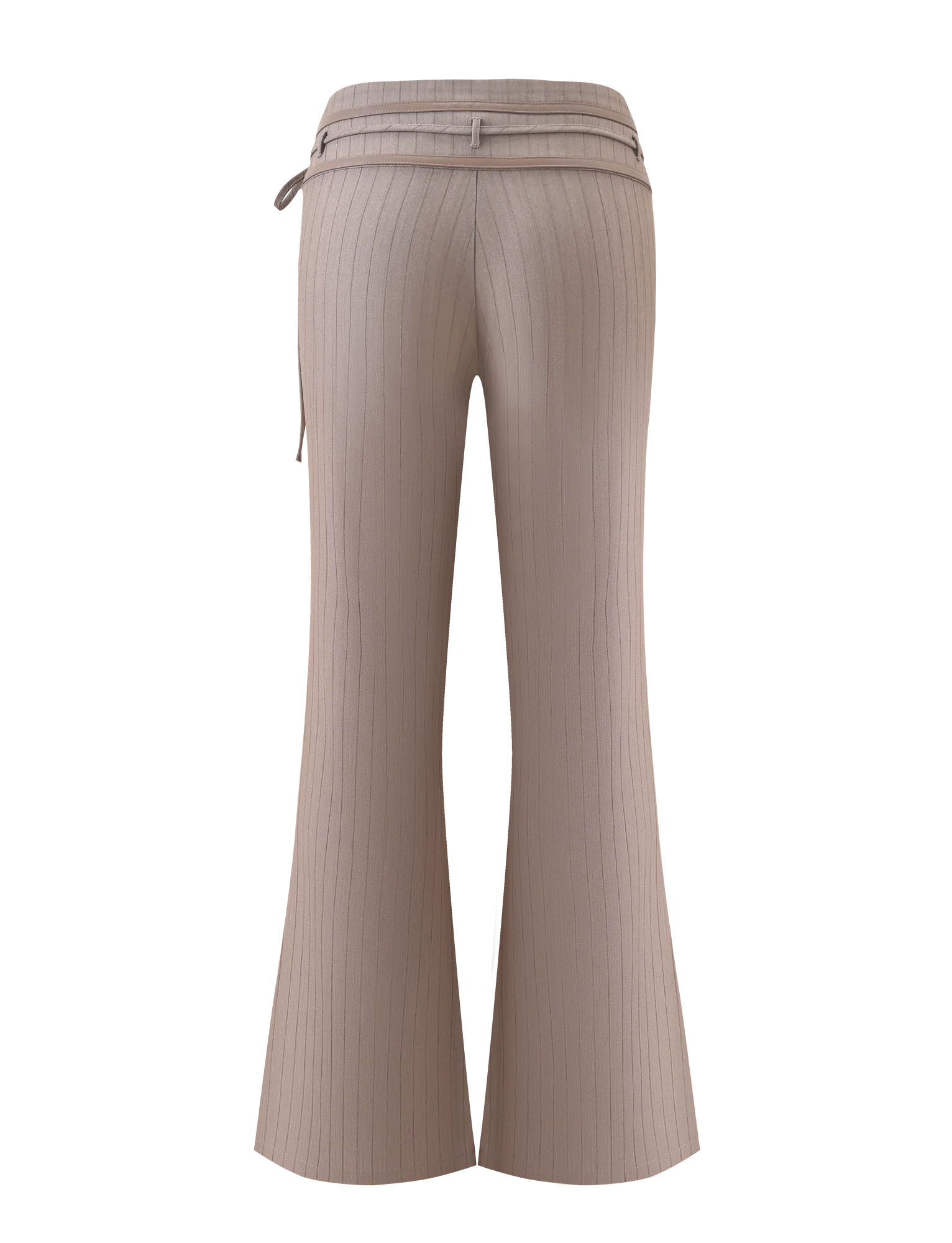 FEDRA PANT TAN PINSTRIPE