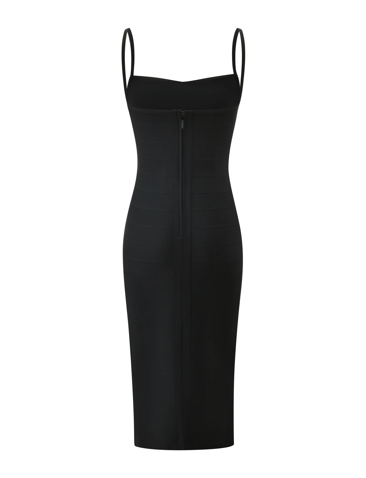 MIDORI MIDI BANDAGE DRESS BLACK