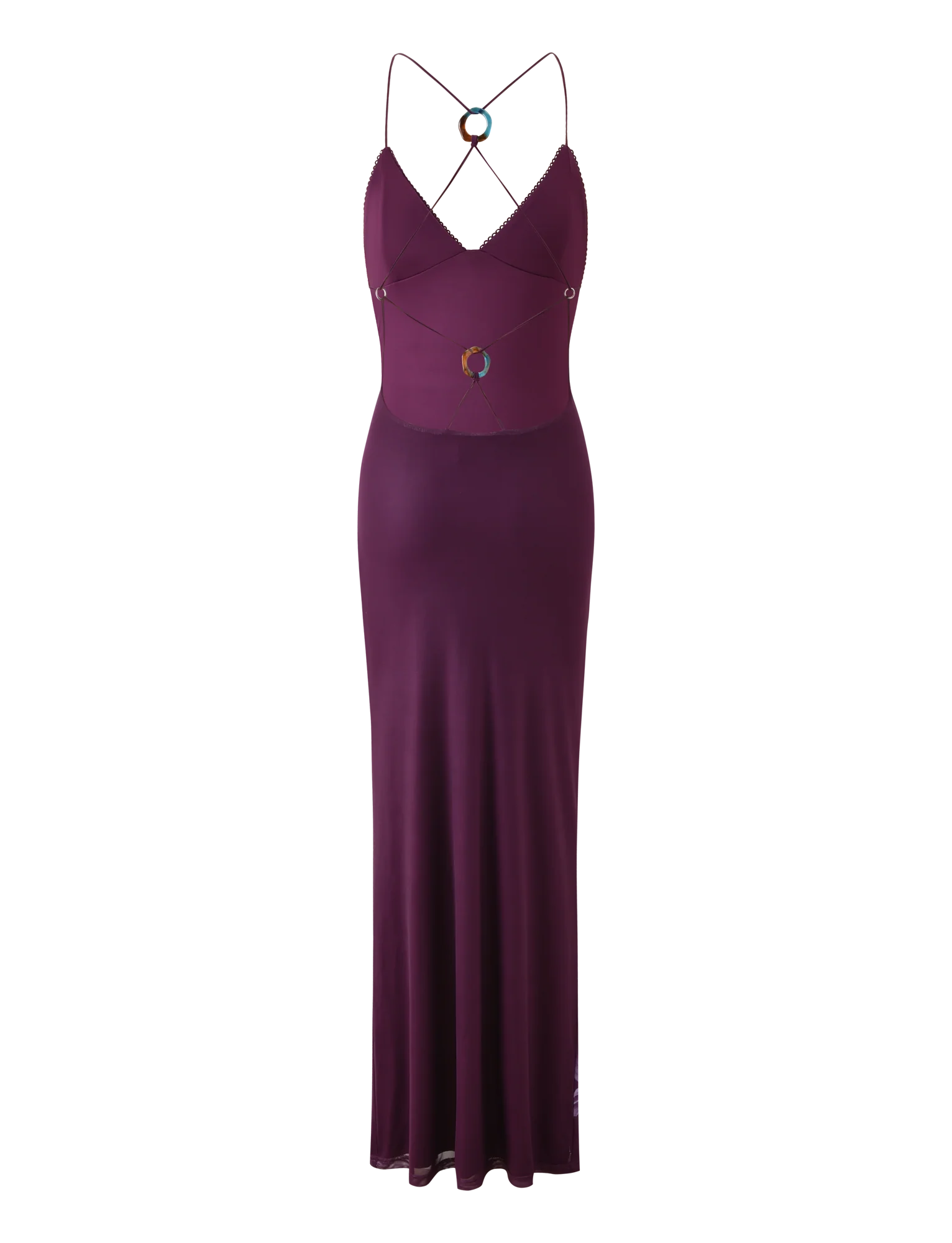 ORIELLE MAXI DRESS PLUM ORCHID