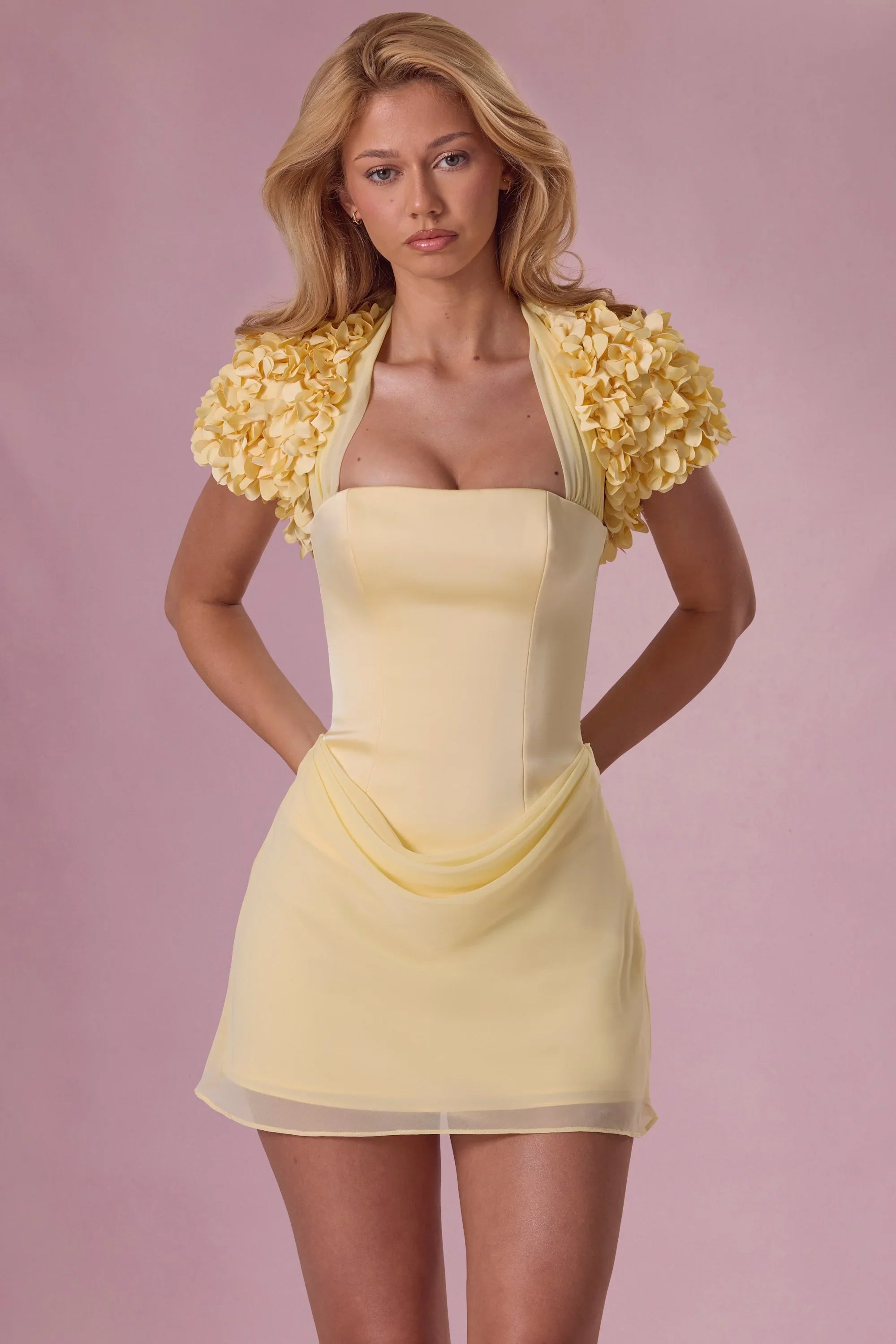 Cropped Bolero in Butter