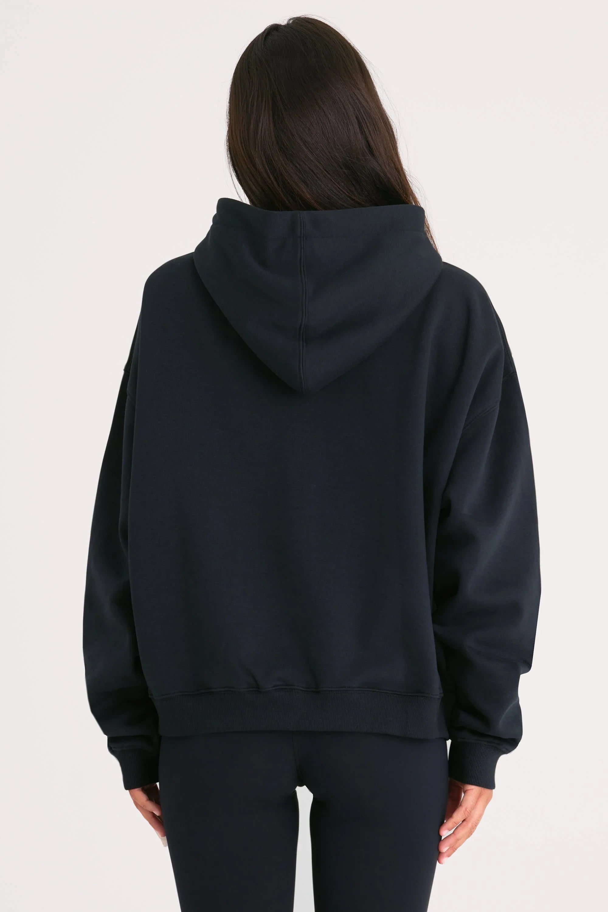 Oversized Hoodie in Black