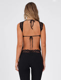 NYOMI TOP BLACK