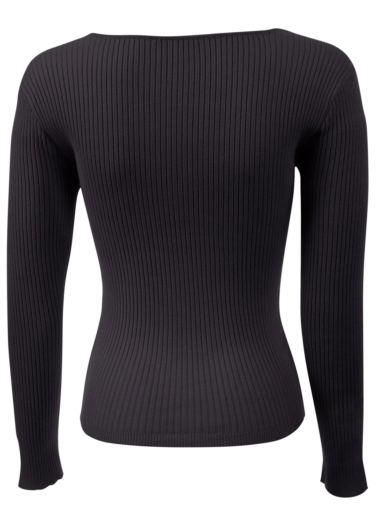 Long Sleeve Sweater Jet Black