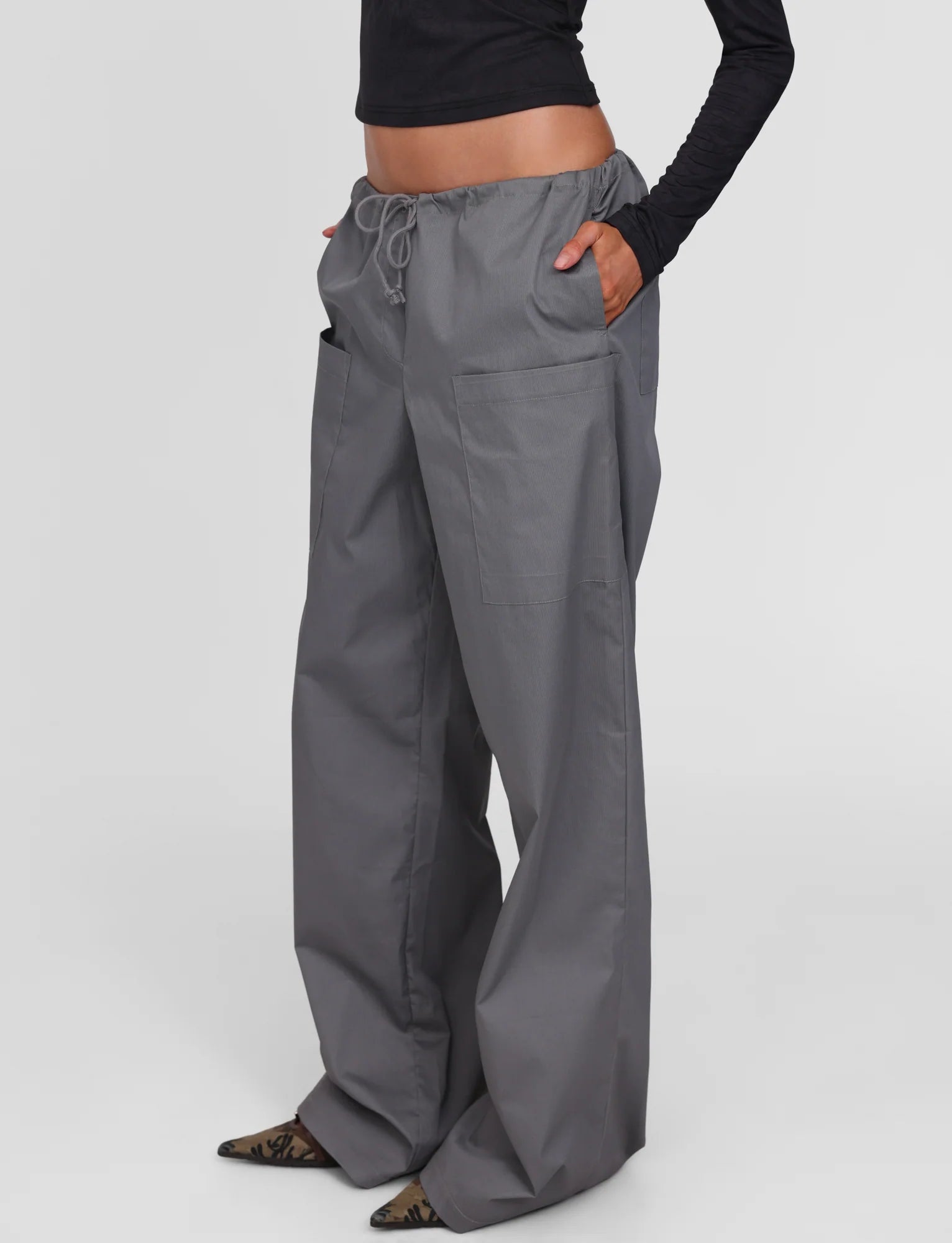TYSHA PANT CHARCOAL
