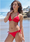 Santa Cruz Push Up Triangle Top Red Hot