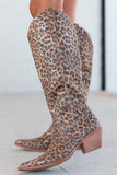 Tess Leopard Cowboy Boot