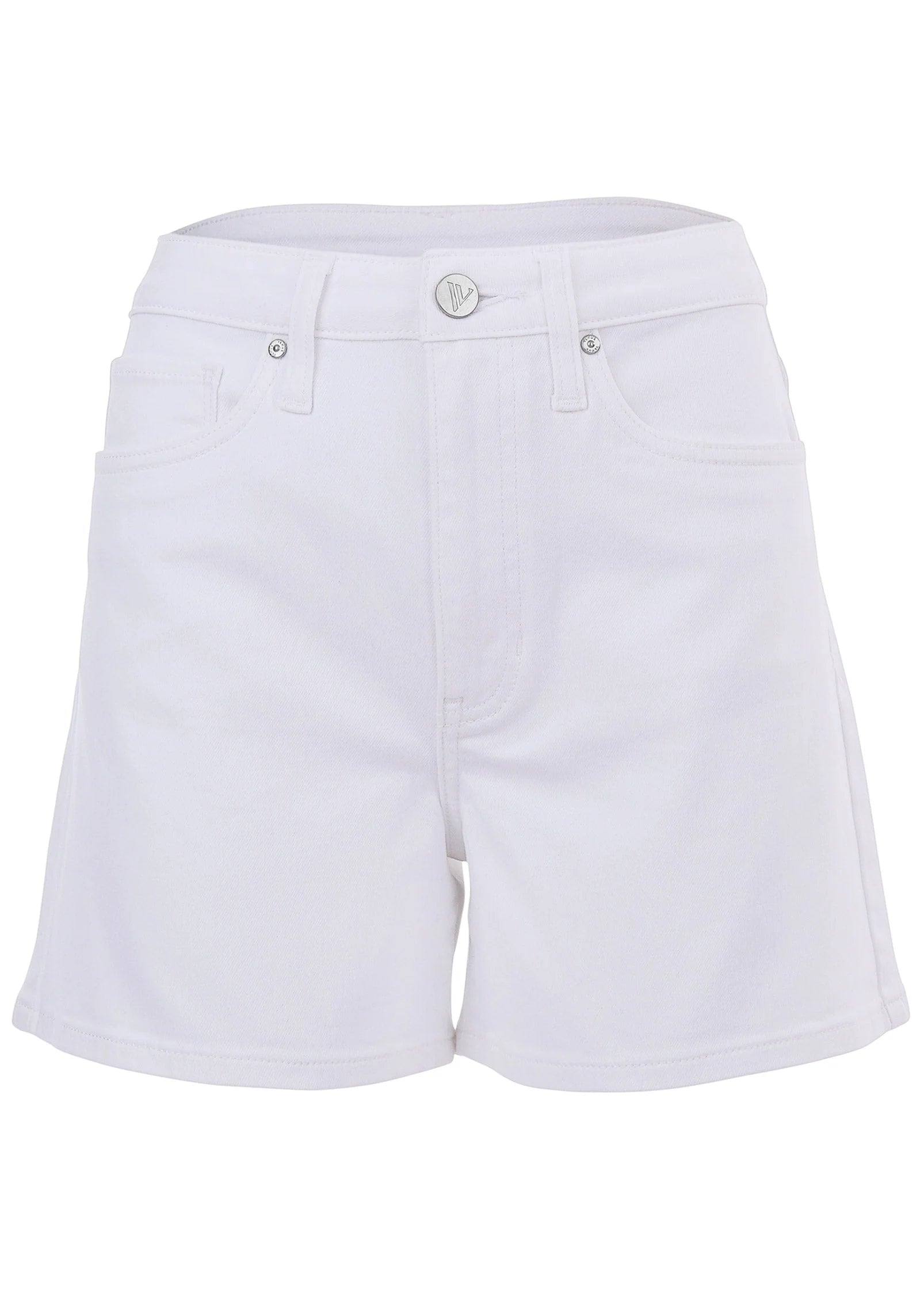 Naomi Denim Shorts White Denim