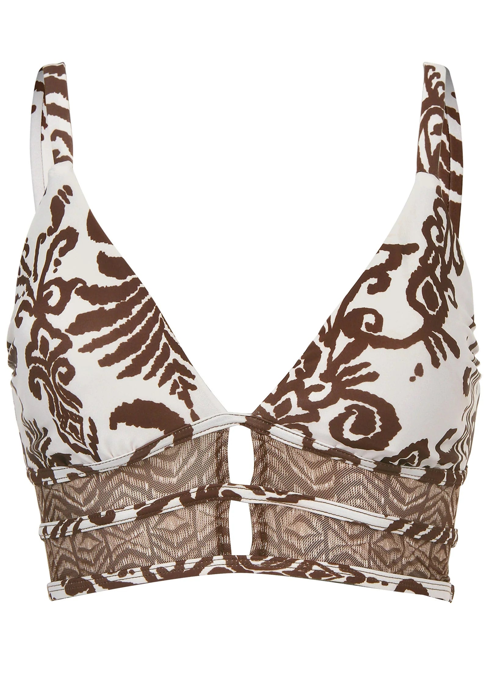 Strappy Longline Top Mystic Paisley