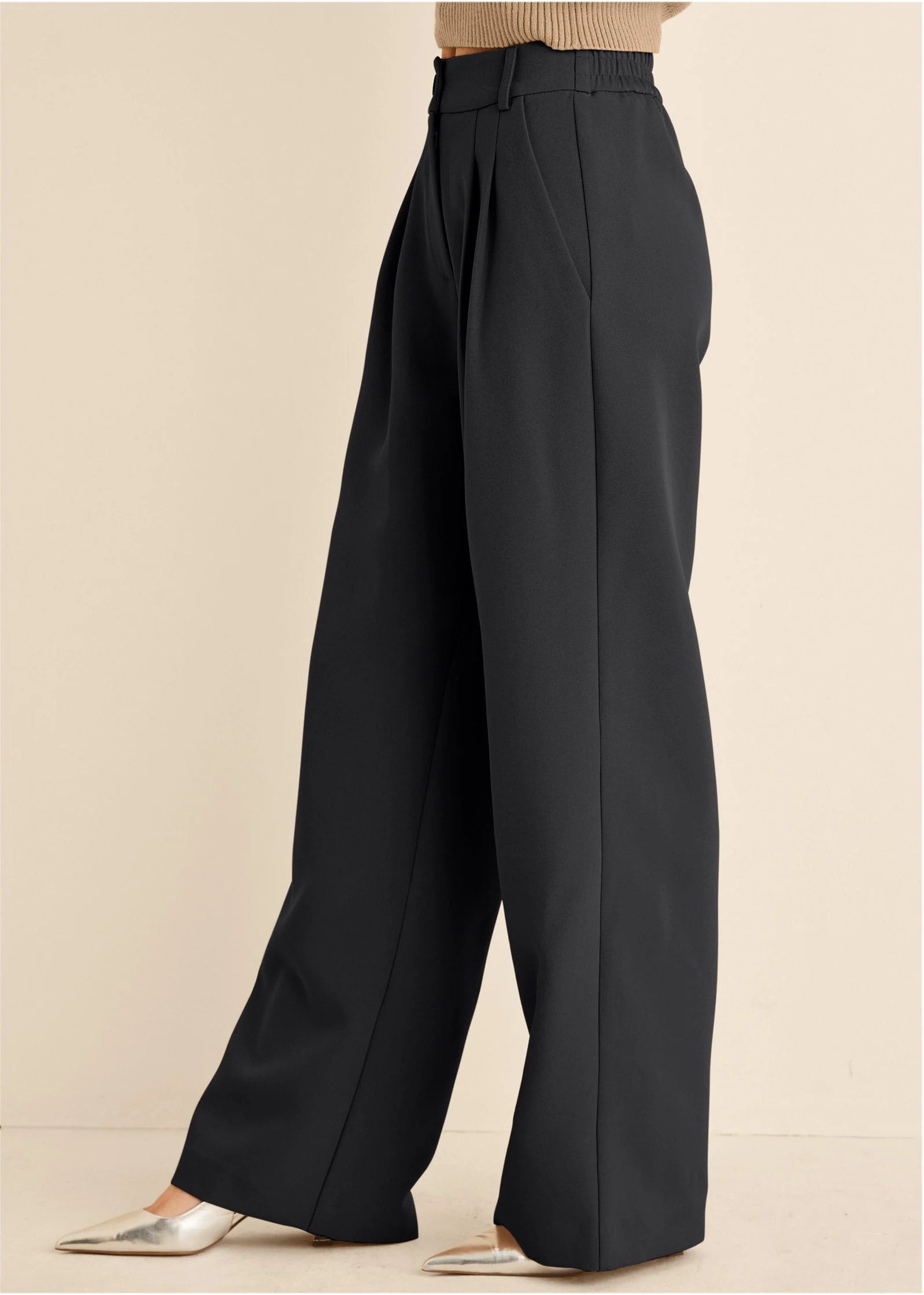 Trouser Pants Jet Black