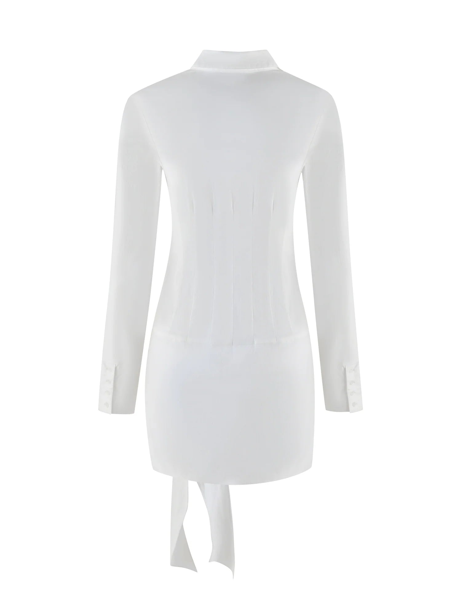 ZADIE SHIRT DRESS WHITE