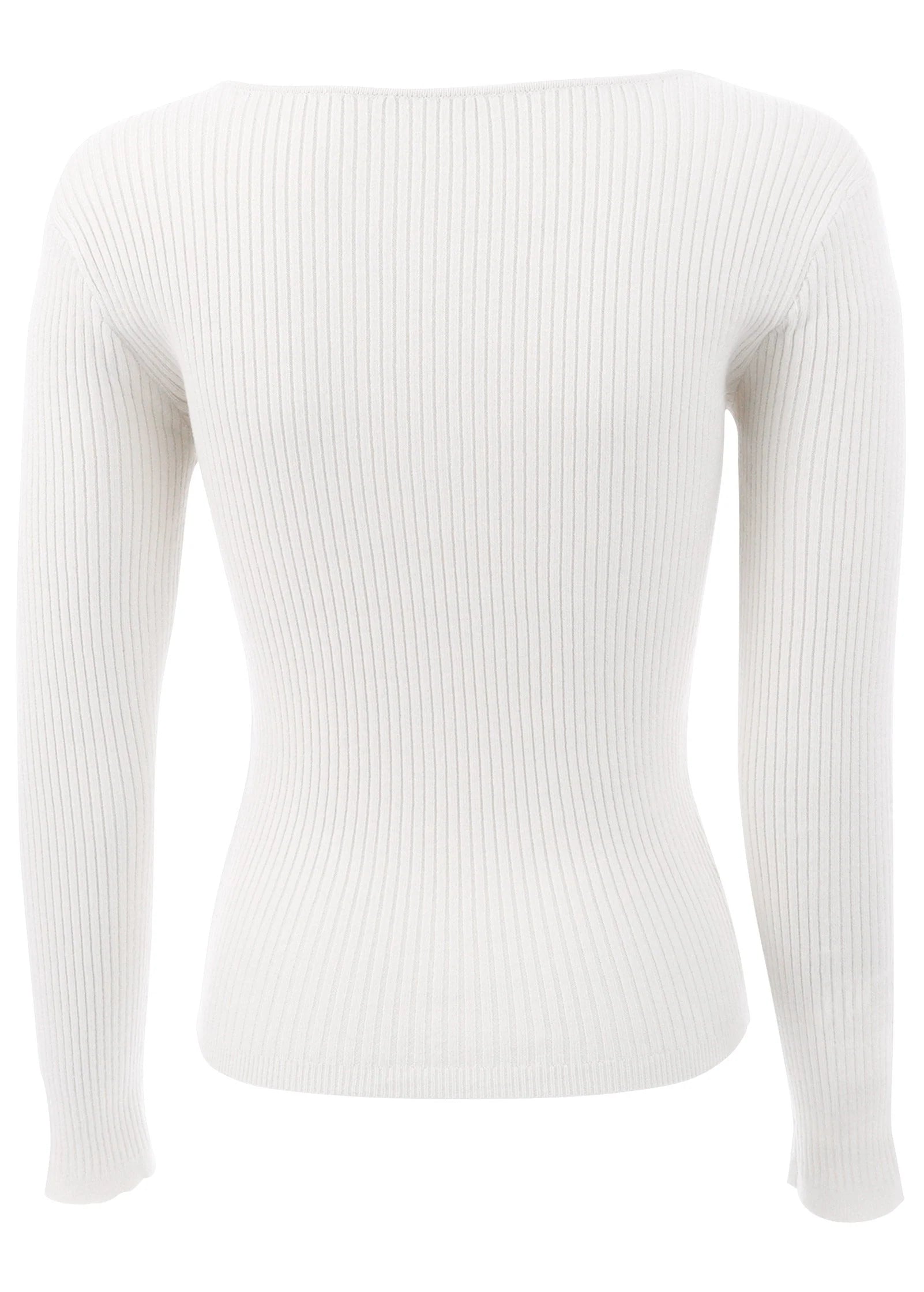 Long Sleeve Sweater Cloud Dancer
