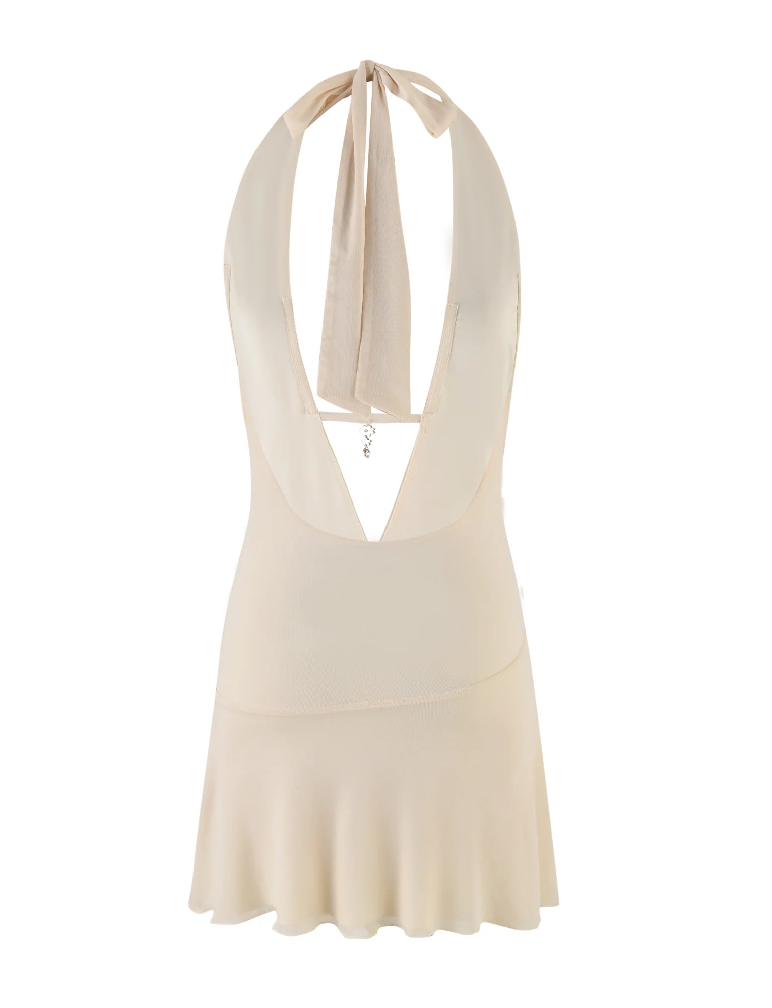 BROOKS DRESS WHITE CREAM FLORAL