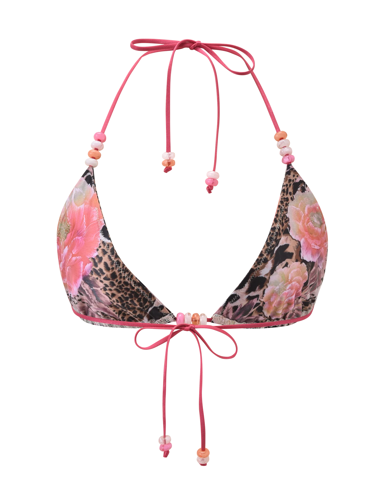 FINLEA BIKINI TOP ANIMALIER FLORAL