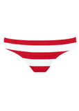 Classic Moderate Bottom Red White Stripe