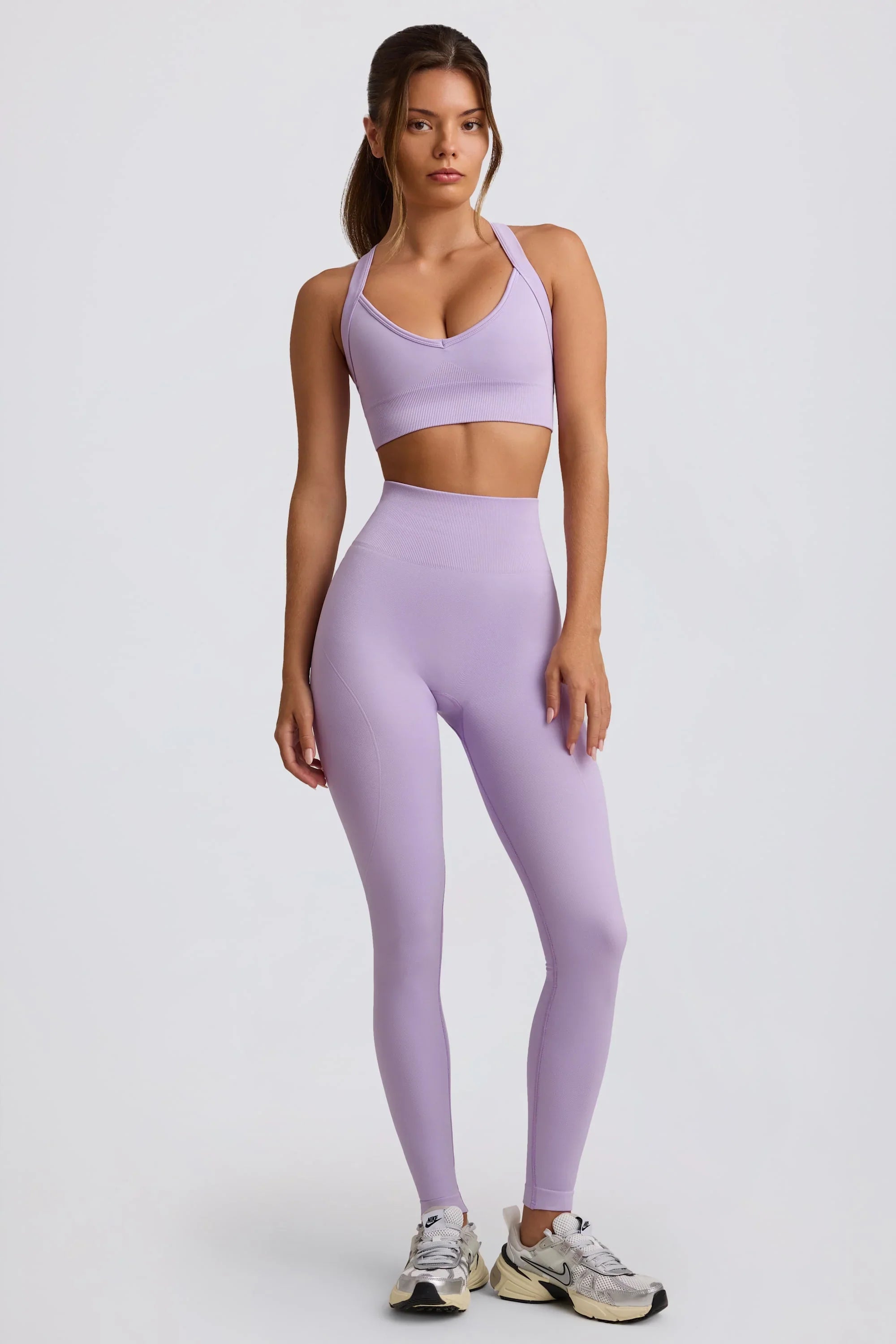 Super Sculpt Seamless High Waist Leggings in Lavender