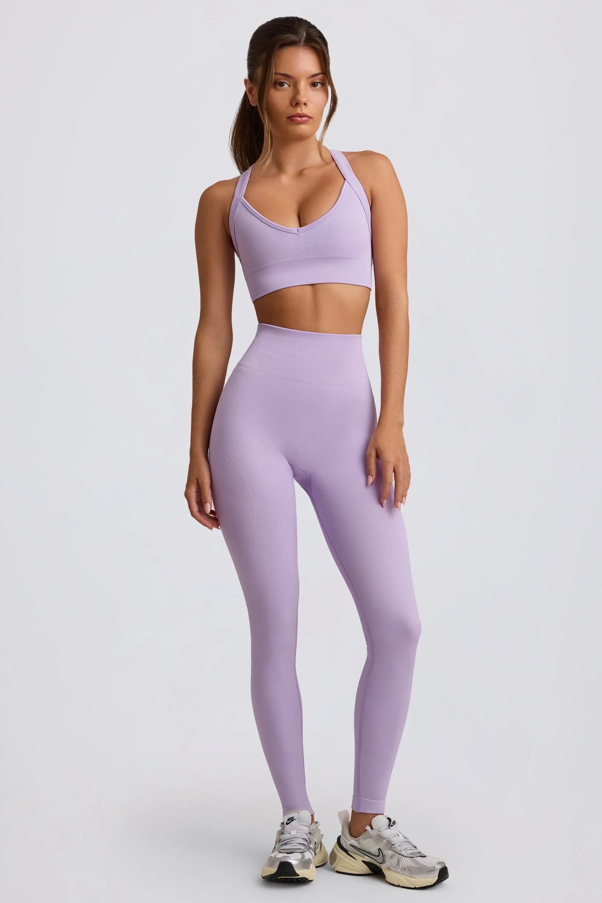 Super Sculpt Seamless High Waist Leggings in Lavender