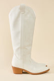 Shania White Cowboy Boots