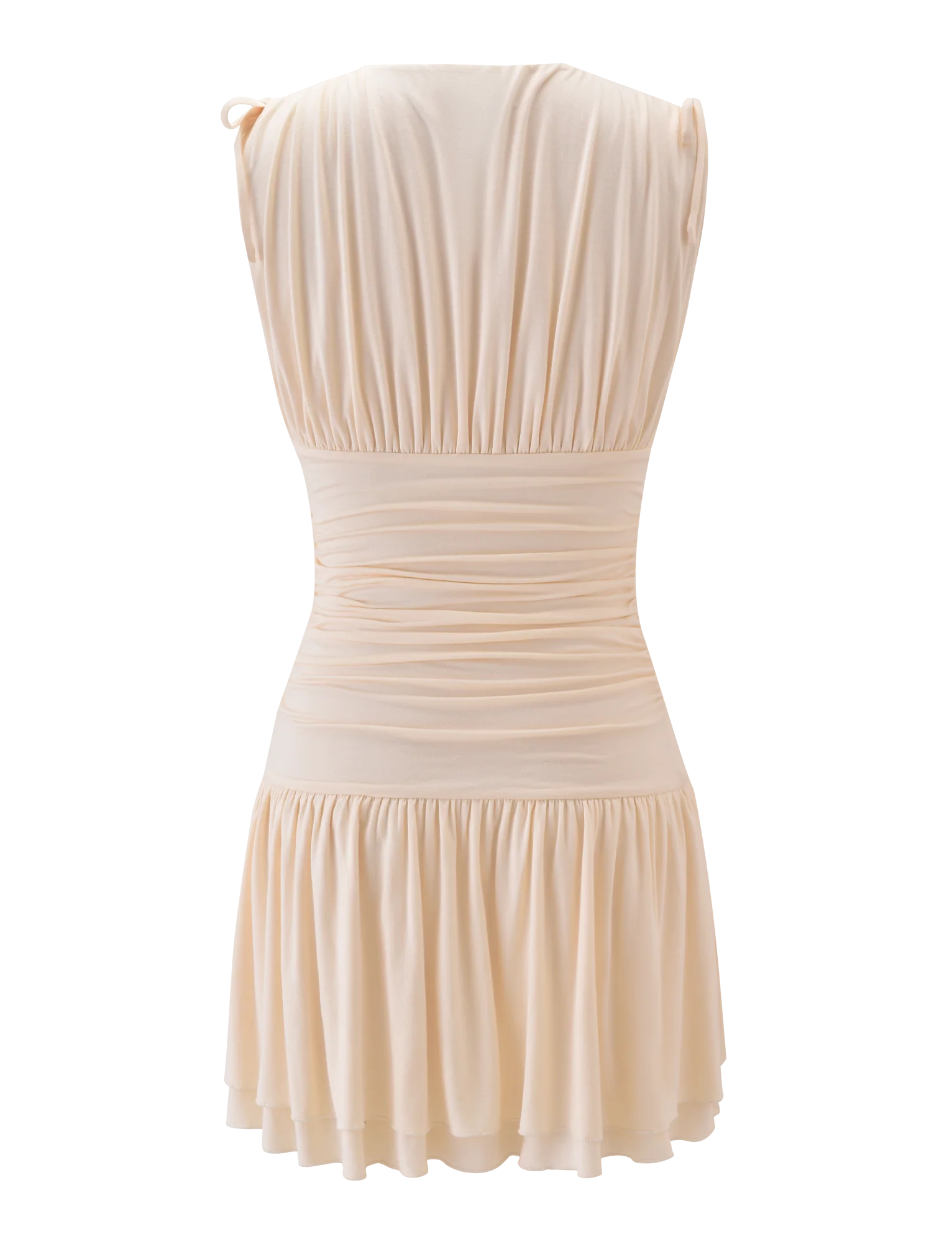 HALONA MINI DRESS CREAM