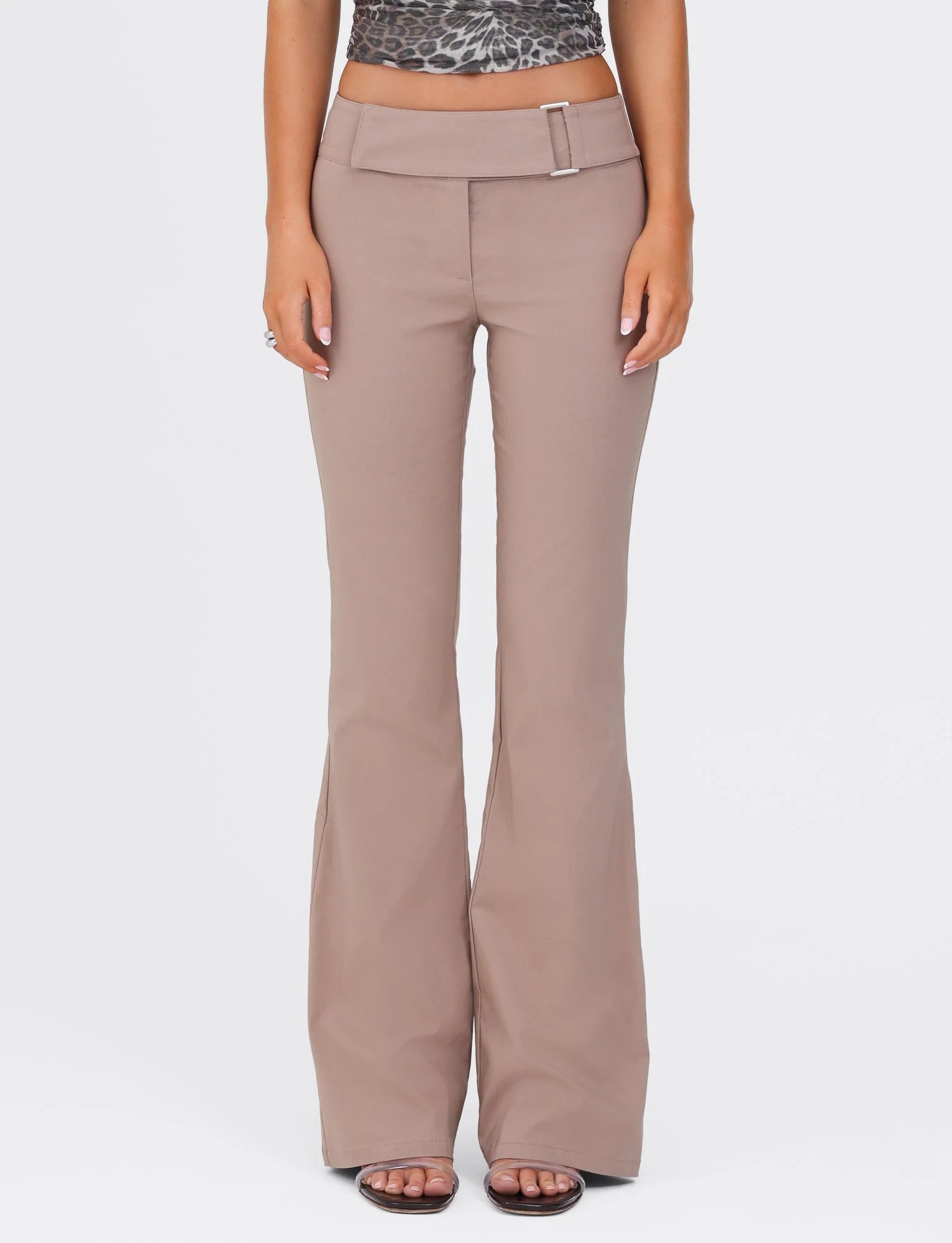 VESPER PANT BROWN TAN
