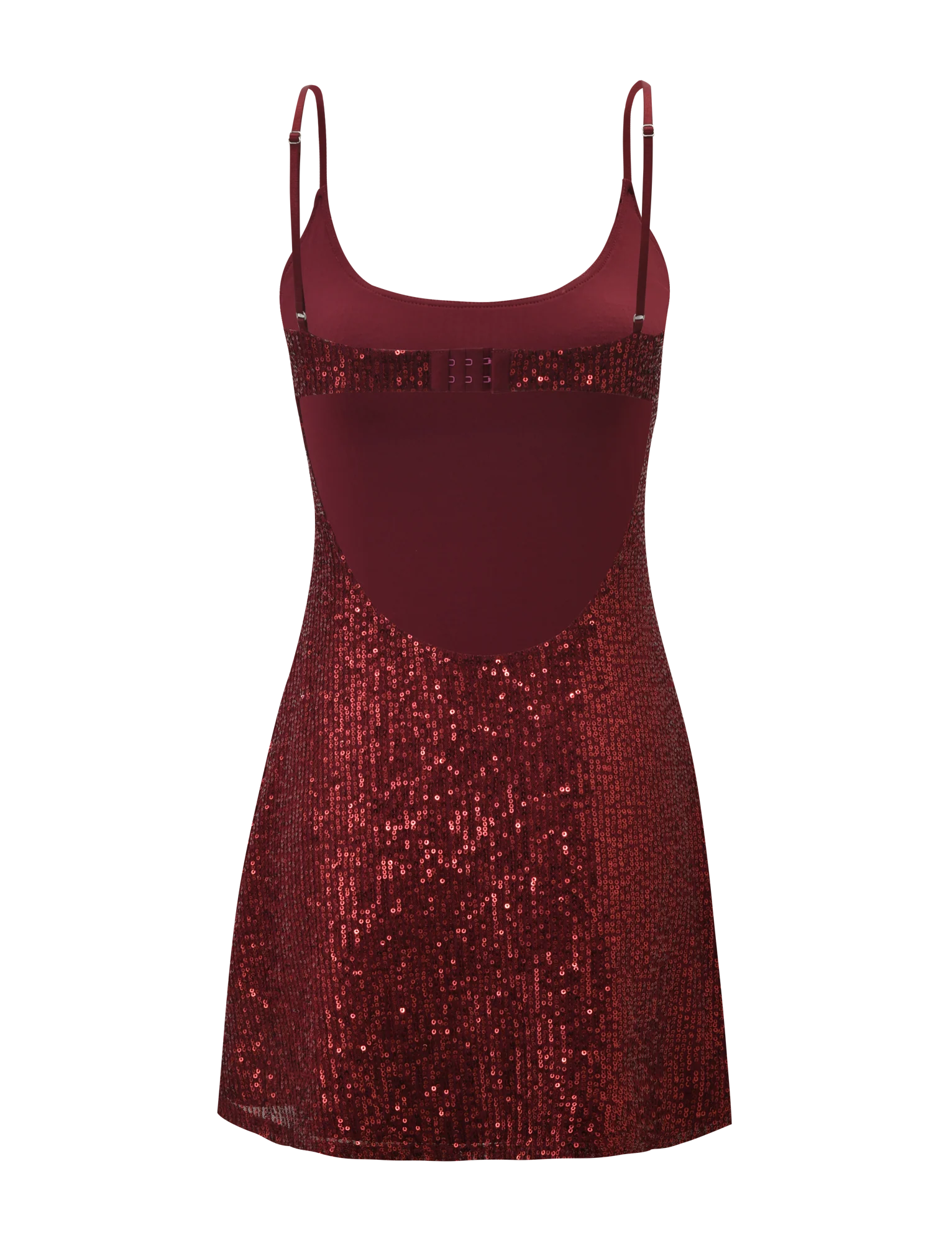 ZEINA MINI DRESS WINE SEQUIN