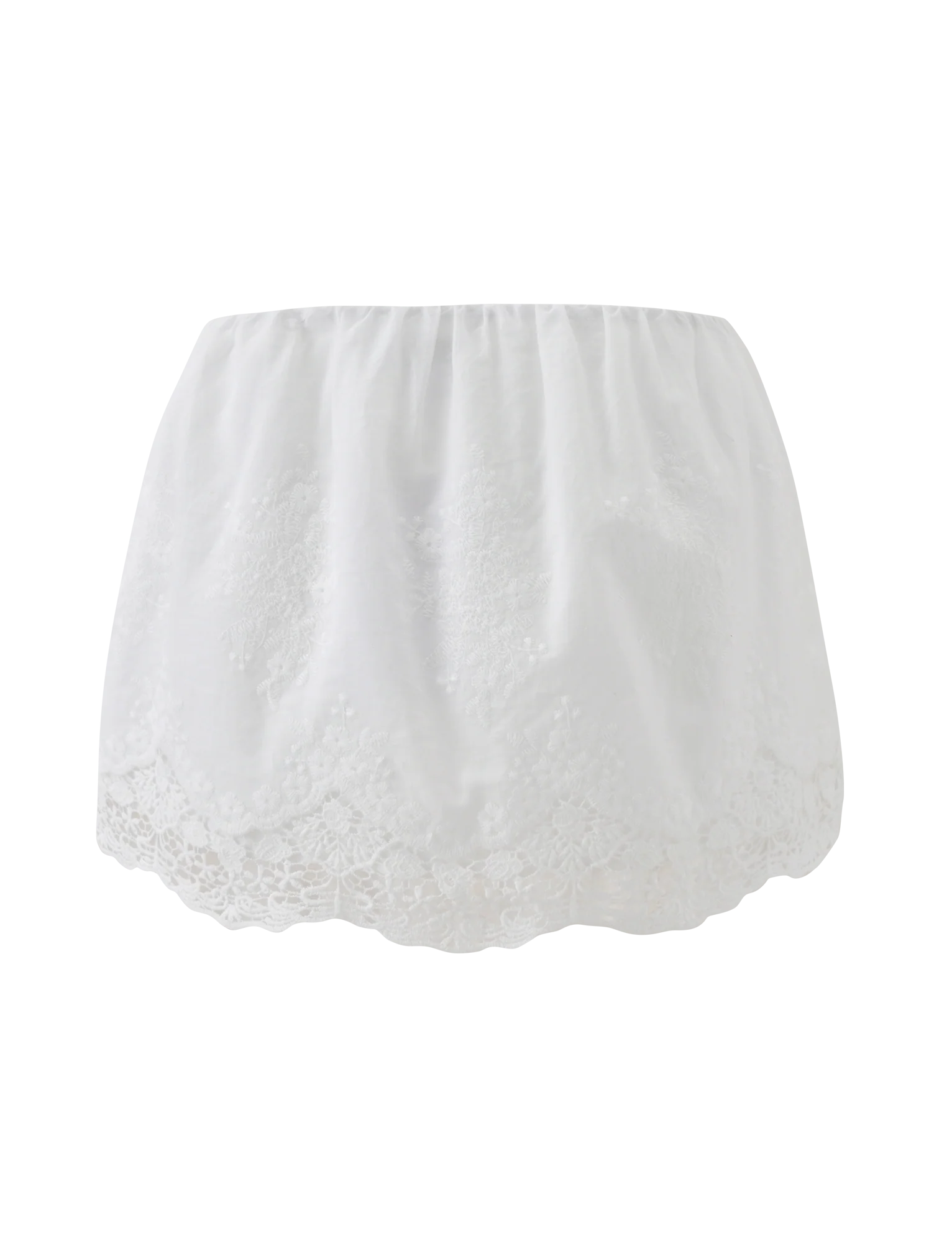 CAILEIGH MINI SKIRT WHITE