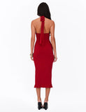 GRANGER MIDI DRESS RED CHERRY RED