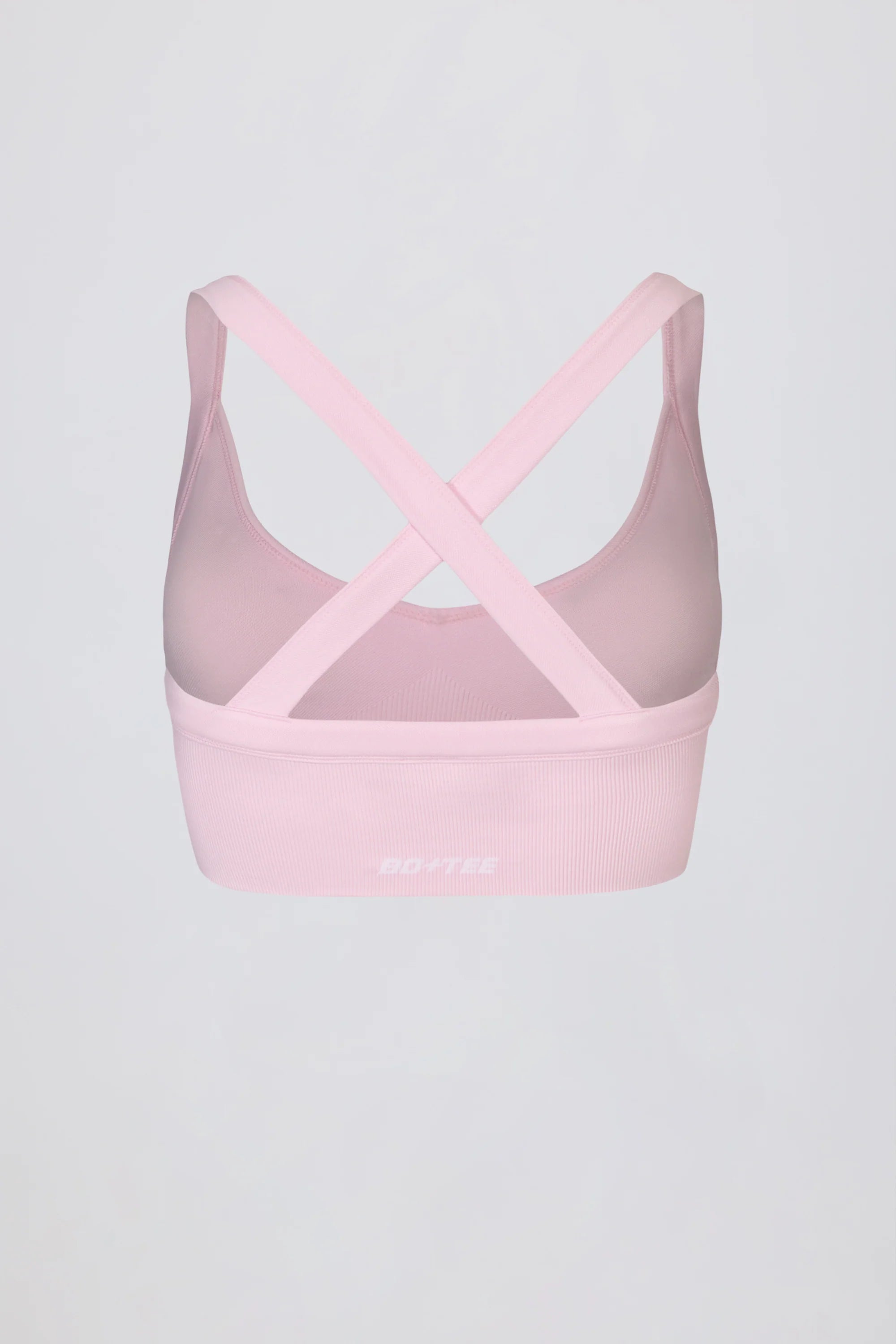 Super Sculpt Seamless Crossback Sports Bra in Soft Pink
