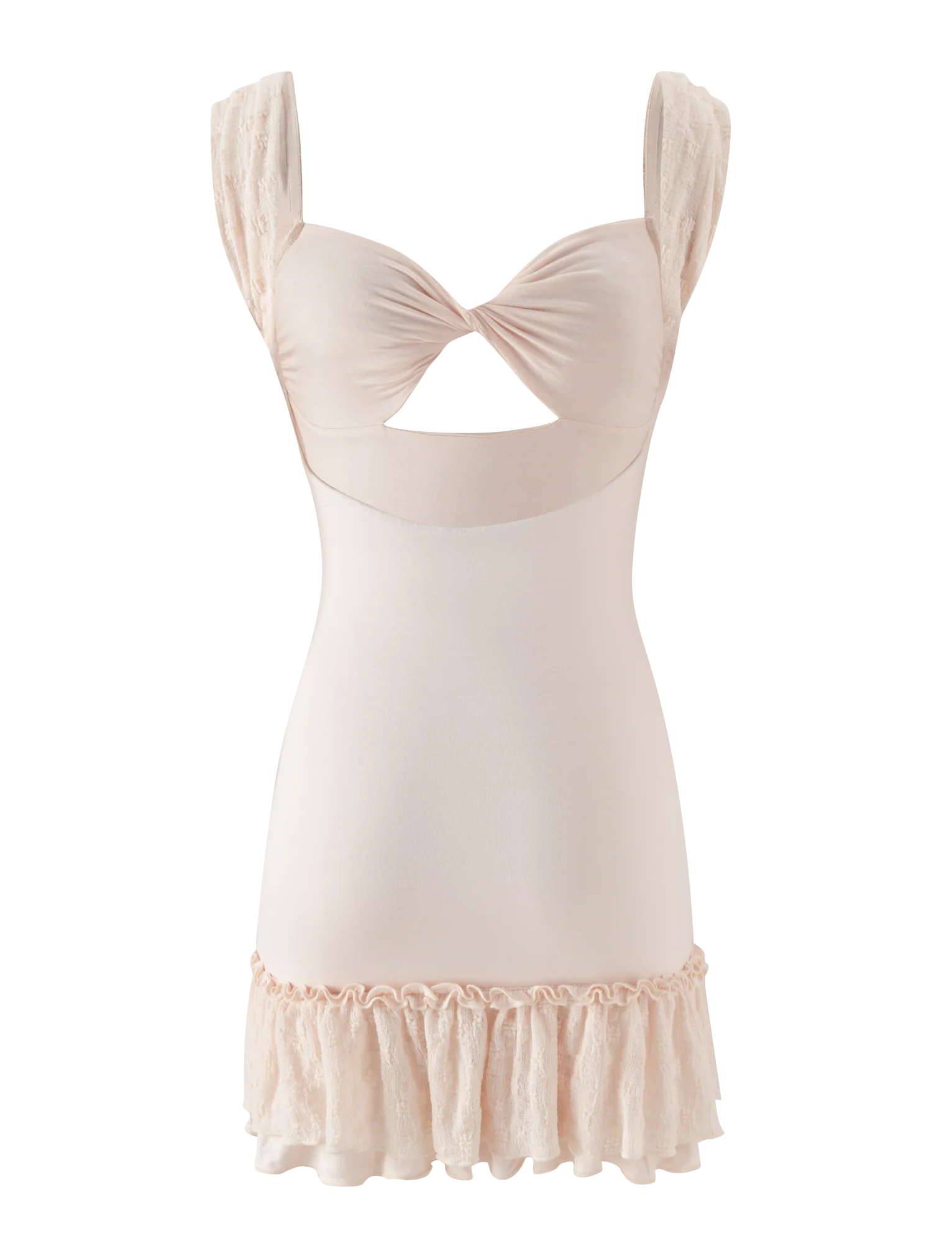 ASHBY MINI DRESS CREAM