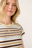 The Slub Stripe Tee