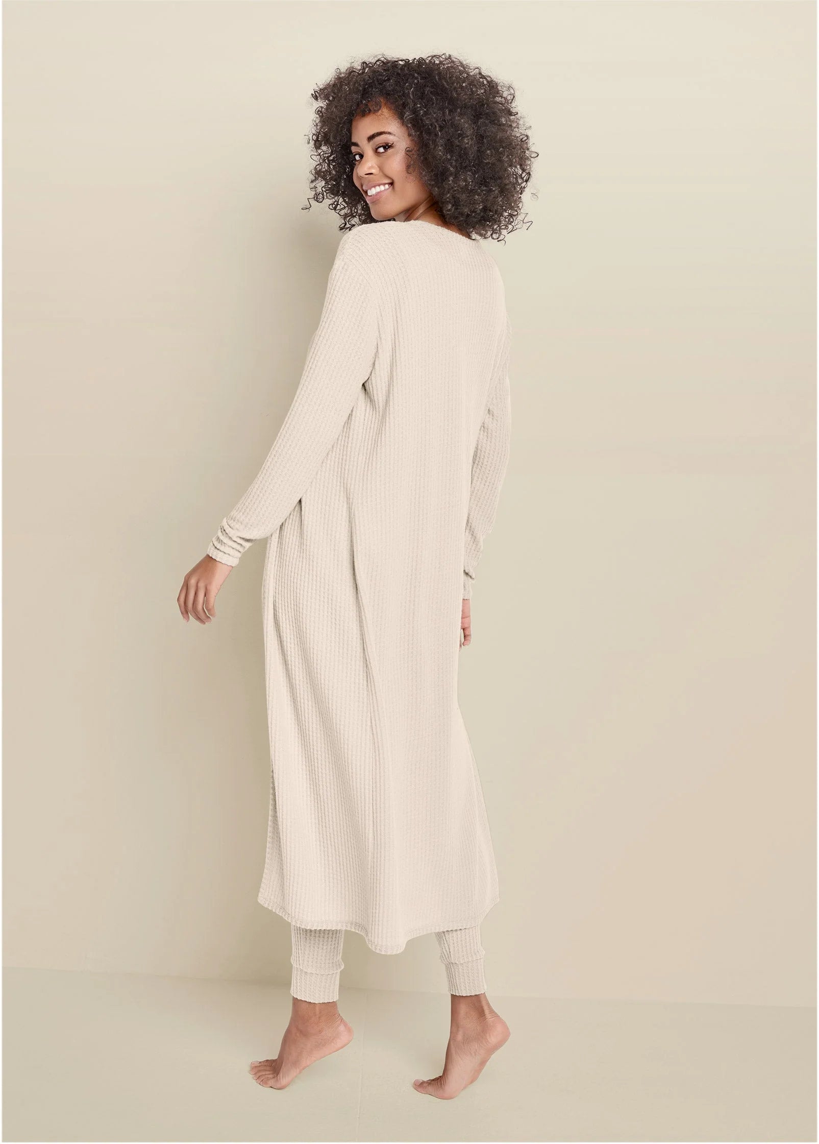 Cozy Waffle 3 Piece Set Oatmeal