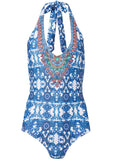 Blanc V Neck One Piece Enchantress