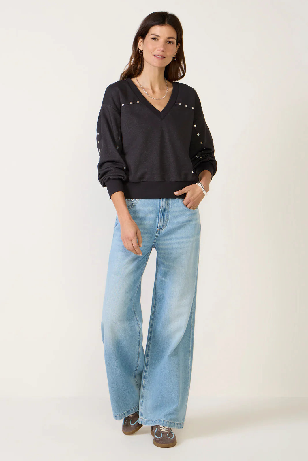 Ellis Stud Sweatshirt