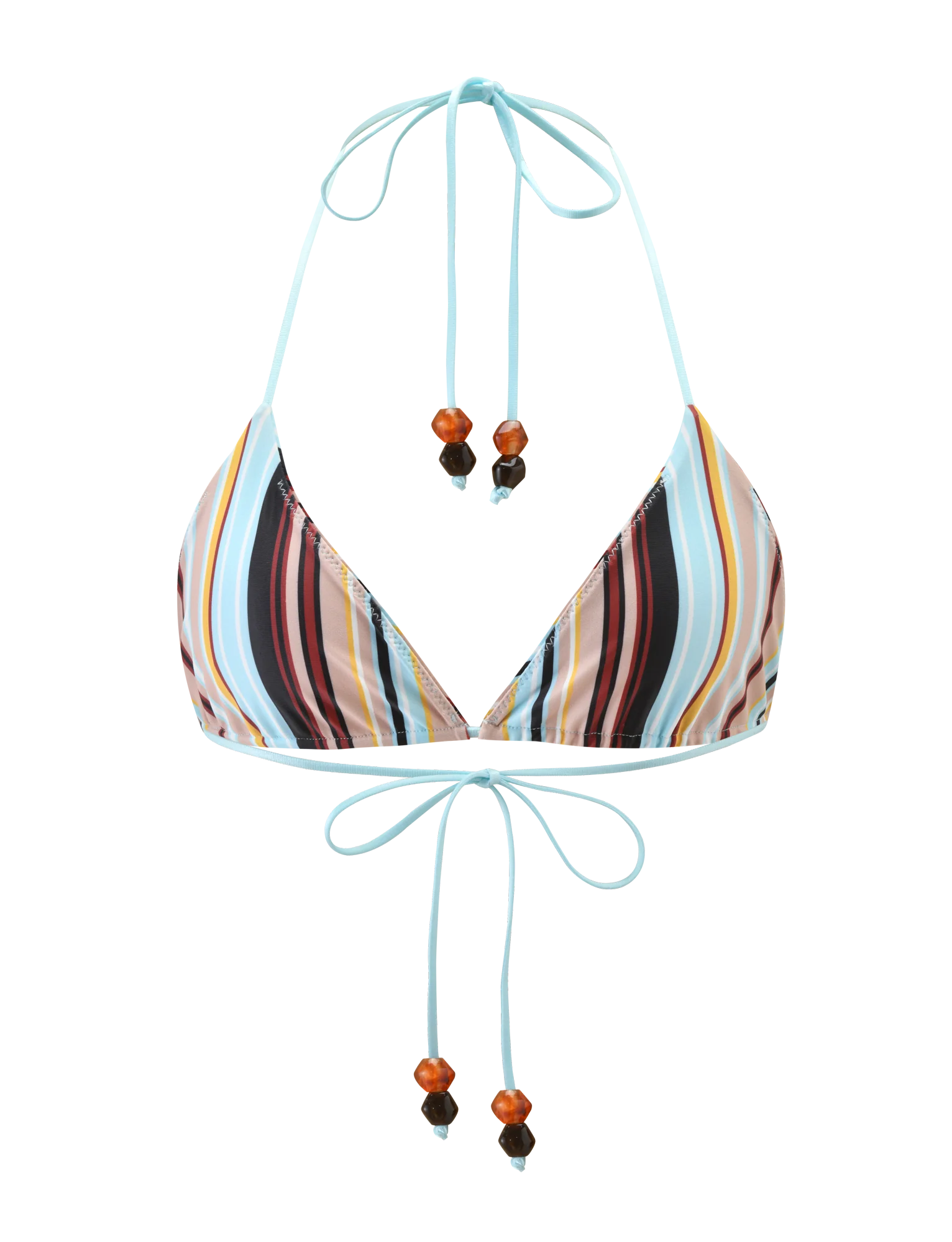 AVE BIKINI TOP VARIEGATED STRIPE